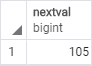 PostgreSQL Sequence - nextval example